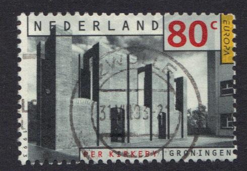 Netherlands  #839  used  1993  Europa  80c