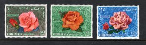 SHARJAH MNH VF Roses (Queen Elizabeth, Fantan & Vagabond)