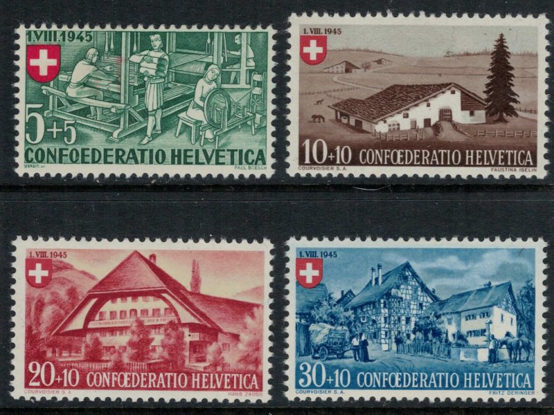 Switzerland #B146-9* NH  CV $14.50