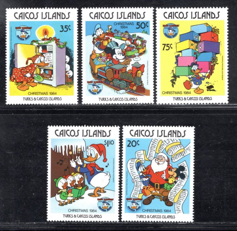 CAICOS SC# 54-8 FVF/MNH