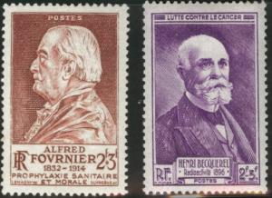 FRANCE Scott B201-202 MNH** 1946 Semi Postal set