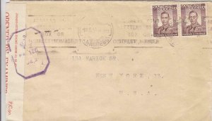 1941, Bulawayo, Southern Rhodesia to New York City, NY, See Remark (C3192)