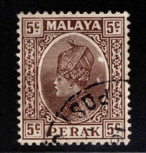 MALAYA Perak Scott 72 Used Sultan Iskandar stamp