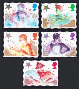 Great Britain Christmas Pantomime Characters 5v 1985 MNH SC#1124-1128