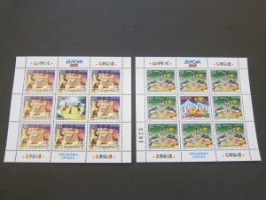 Bosnia and Herzegovina 2002 Sc 1712-13 sheet(8) set MNH