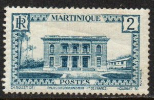 Martinique Sc #134 Mint Hinged