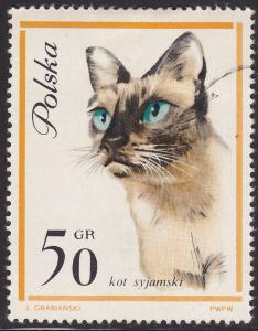 Poland 1218 Siamese Cat 1964