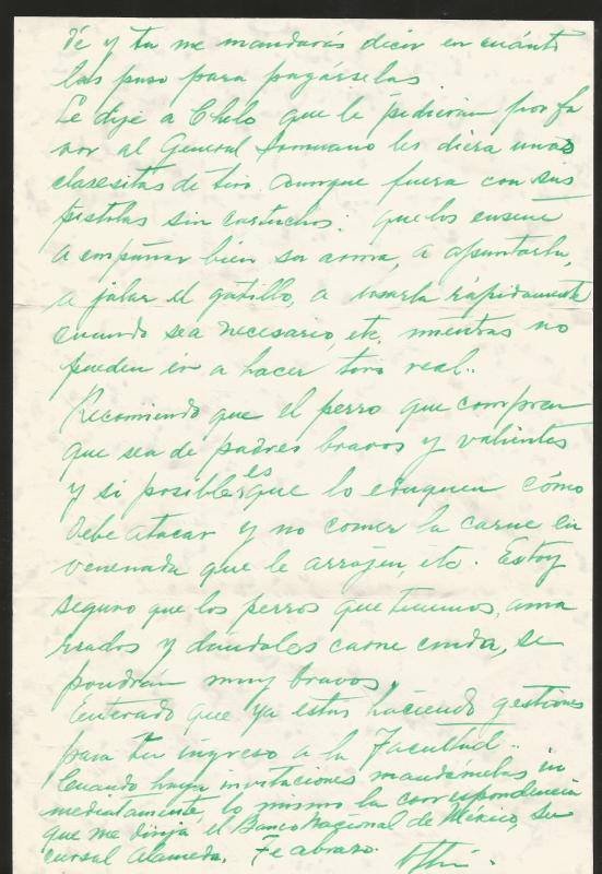 J) 1953 MEXICO, COLONIAL ARCHITECTURE OF PUEBLA, COMPLETE LETTER IN GREEN, AIRMA