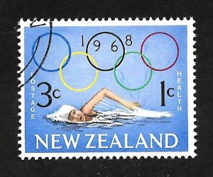 New Zealand 1968 - U - Scott #B76