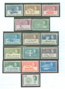 British Antarctic Territory #1-15  Single (Complete Set)