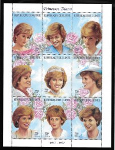 Guinea  Scott  1440  MNH  Princess Diana