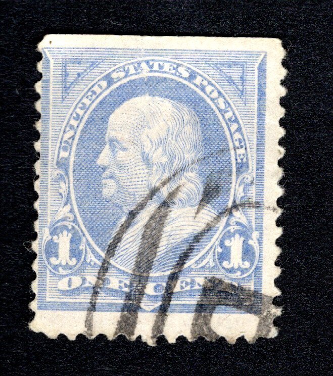 USA  Scott # 247  used  CV = $  4.00   Lot 200540 -02