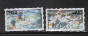 Germany (Berlin) #9NB277-78 (1990 Sports Charity set)  VFMNH CV $7.35