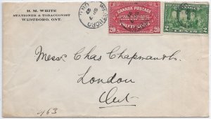 1927 Westboro, Canada to London, England Special Delivery (56791)