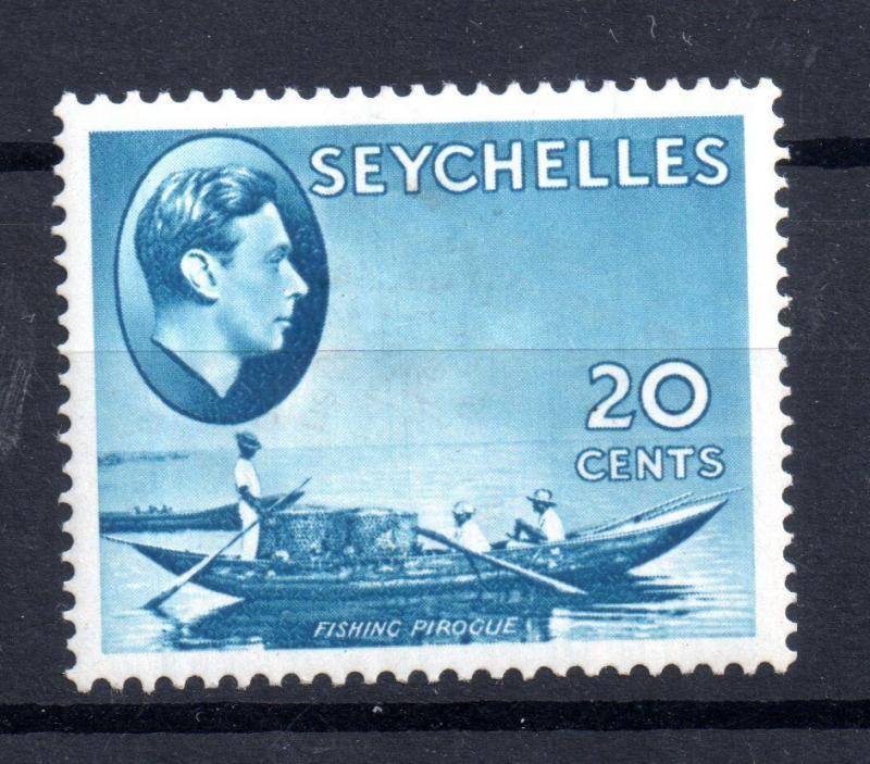 Seychelles 1938-49 20c blue mint MH SG140 WS4630