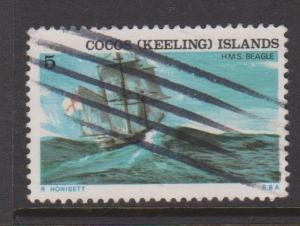 Cocos Islands Sc#22 Used