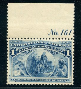 US SCOTT #230 PL# MINT-VF-XF-OG-NH (3/23/23 GP)