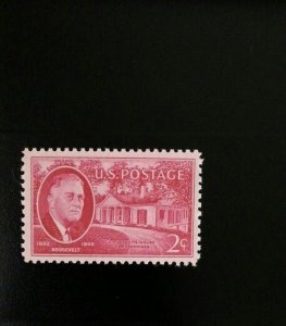 1945 2c Franklin D. Roosevelt, Warm Springs, Georgia Scott 931 Mint F/VF NH