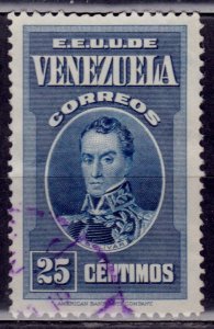 Venezuela, 1938, Bolivar, 25c, used**