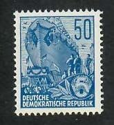 German Democratic Republic; Scott 230; 1955;  Unused; NH