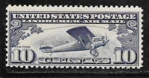 USA C10: 10c Spirit of St. Louis, MNH, F