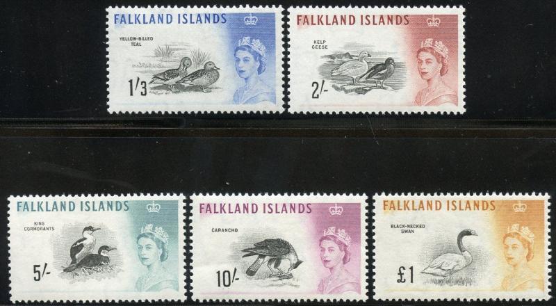 FALKLAND ISLANDS SCOTT#138/42  MINT NEVER  HINGED ---SCOTT VALUE $167.50 