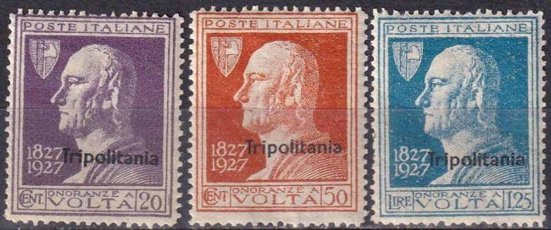 Tripolitania #25-7 F-VF Unused CV $20.75  (Z6866)