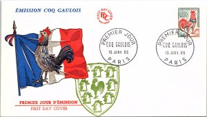 France, Worldwide First Day Cover, Birds