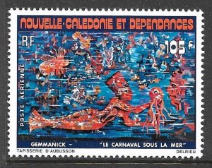 NEW CALEDONIA Sc C144 NH ISSUE OF 1977 -ART
