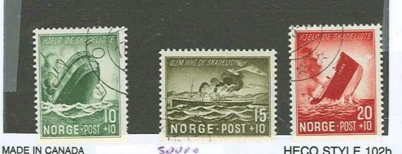 Norway #B35-B37  Multiple