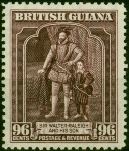 British Guiana 1938 96c Purple SG316 Fine LMM
