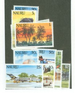 Nauru #285-96 Mint (NH) Single (Complete Set)
