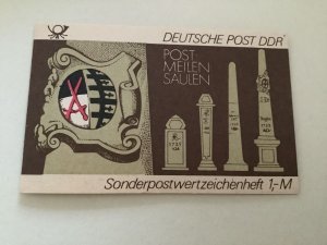 Germany DDR mint never hinged 1984 Rostock  stamps booklet  R49905