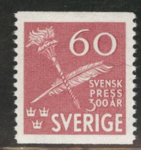 SWEDEN Scott 361 MH* 1945 coil stamp