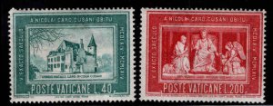 Vatican Scott 395-396 MNH** Birthplace of Cardinal Cusanus set