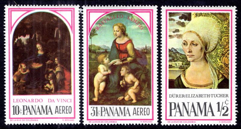 Panama 466-466B Paintings MNH VF