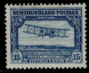 CANADA - Newfoundland GV SG186, 15c blue, M MINT. Cat £25.