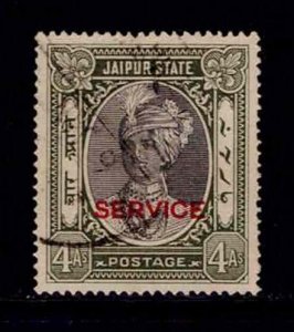INDIA JAIPUR Sc# O19 USED FVF Maharaja Sawai Man Singh II