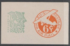 U.S. Scott #UC29 Airmail Embossed Stamp - Stationery & Wrappers - Mint Single