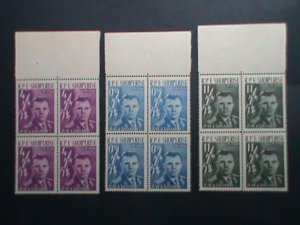 ALBANIA-1961 SC# 604-6  1ST SPACE HEROES-YURI GAGARIN & VOSTOK-MNH  BLOCK   VF