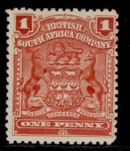 RHODESIA EDVII SG78, 1d red, M MINT. Cat £12.