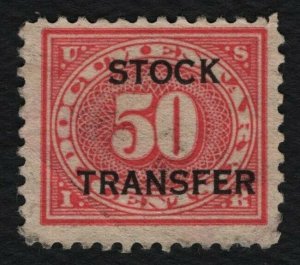 #RD9 50c Stock Transfer, Used [24] **ANY 5=FREE SHIPPING**