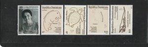 Republica  Dominicana 1445-49 MNH Dra. Sofia Jakowska Precursora de la Bioetica