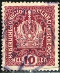 AUSTRIA - SC #148 - USED - 1916 - Austria483DM01