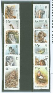 Falkland Islands #830-841 Mint (NH)