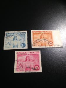 Philippines  Jap Occ sc N29-N31 u comp set