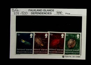 Falkland Islands, Dependencies 1984 SG 117 - 120 ** MNH QEII (002683)