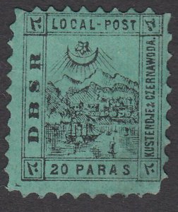 TURKEY 1867 DBSR Local Post - an old forgery................................A838