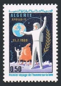 Algeria 427, MNH. Michel 533. Astronauts, Landing Module on Moon. 1969.