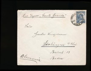 ARGENTINA POSTAL HISTORY 1938 B. AIRES ARGENTINA TO GERMANY